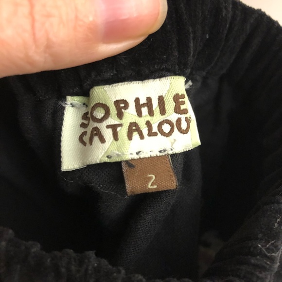 Sophie Catalou Designer velvet skirt - Picture 5 of 7